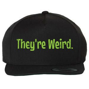 Theyre Weird 2024 Election President Harris Trump Wool Snapback Cap