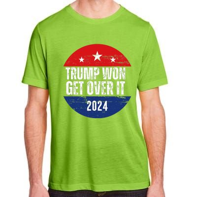 Trump Won 2024 Trump President Adult ChromaSoft Performance T-Shirt