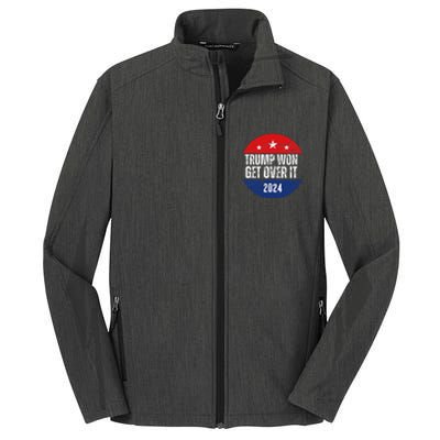 Trump Won 2024 Trump President Core Soft Shell Jacket