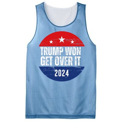 Trump Won 2024 Trump President Mesh Reversible Basketball Jersey Tank