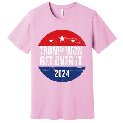 Trump Won 2024 Trump President Premium T-Shirt