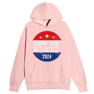 Trump Won 2024 Trump President Urban Pullover Hoodie