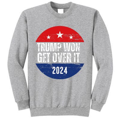 Trump Won 2024 Trump President Sweatshirt