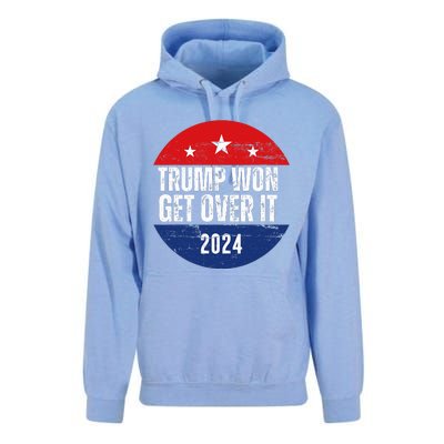 Trump Won 2024 Trump President Unisex Surf Hoodie