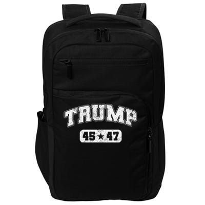 Trump Won 2024 Election 45 47 Victory President Inauguration Impact Tech Backpack