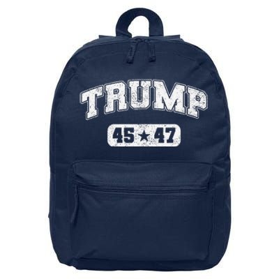 Trump Won 2024 Election 45 47 Victory President Inauguration 16 in Basic Backpack