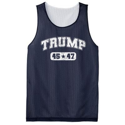 Trump Won 2024 Election 45 47 Victory President Inauguration Mesh Reversible Basketball Jersey Tank