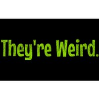 TheyRe Weird | 2024 Election | President | Harris | Trump Bumper Sticker