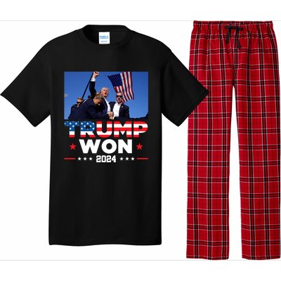 Trump Won 2024 Get Over It 47th Us President Pajama Set