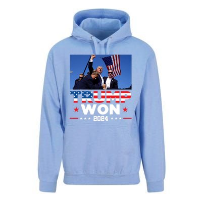 Trump Won 2024 Get Over It 47th Us President Unisex Surf Hoodie