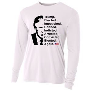 Trump Won 2024 Word List Re Elect Victory 45 47 Trump Wins Cooling Performance Long Sleeve Crew