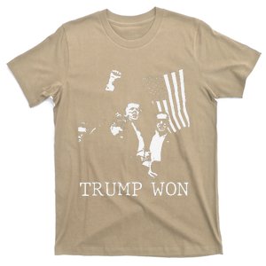 Trump Won 2024 Election Inauguration T-Shirt