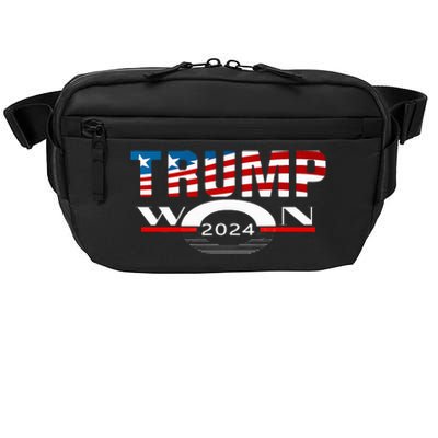 Trump Wins 2024 Election Trump Won 2024 Trump Win Crossbody Pack