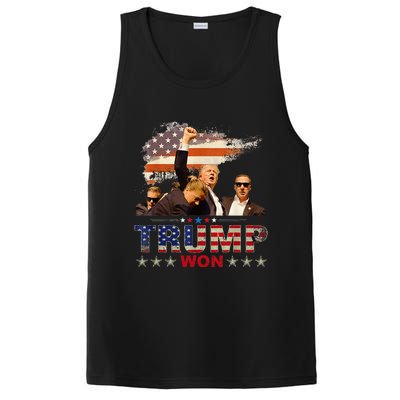 Trump Won 2024 President 47th Of White House PosiCharge Competitor Tank