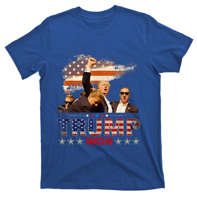 Trump Won 2024 President 47th Of White House T-Shirt