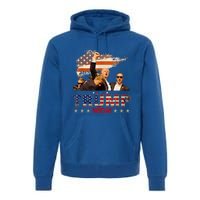 Trump Won 2024 President 47th Of White House Premium Hoodie