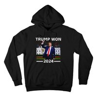 trump won 2024 Hoodie