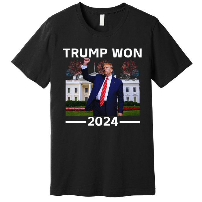 trump won 2024 Premium T-Shirt