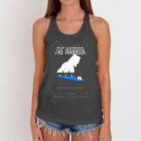 The Warrior 2024 Women's Knotted Racerback Tank