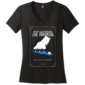 The Warrior 2024 Women's V-Neck T-Shirt