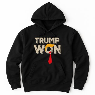 Trump Won 2024 Election Inauguration Hoodie