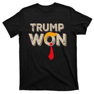 Trump Won 2024 Election Inauguration T-Shirt