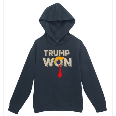 Trump Won 2024 Election Inauguration Urban Pullover Hoodie