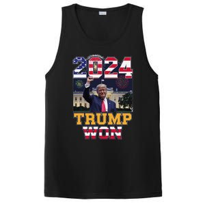 Trump Won 2024 President 47th Of White House Donald Trump PosiCharge Competitor Tank