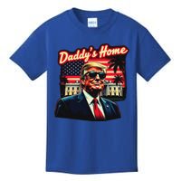 Trump Won 2024 Daddy’S Home Take America Back Patriot Usa Kids T-Shirt