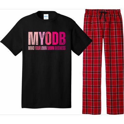 Tim Walz 2024 Mind Your Own Damn Business Pajama Set