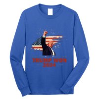 Trump Won 2024 Election President 47 Th Long Sleeve Shirt