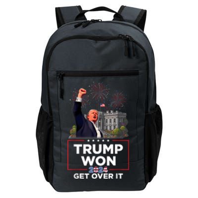 Trump Won 2024 President 47th Of White House Donald Trump Daily Commute Backpack