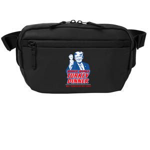 Trump Won 2024 Winner Winner Turkey Dinner 47th President Crossbody Pack