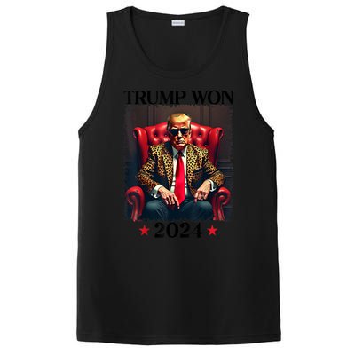 Trump Won 2024 Trump 47 Team Trump For Women Gift PosiCharge Competitor Tank