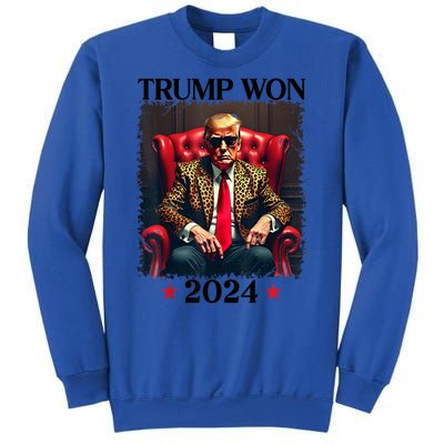 Trump Won 2024 Trump 47 Team Trump For Women Gift Sweatshirt