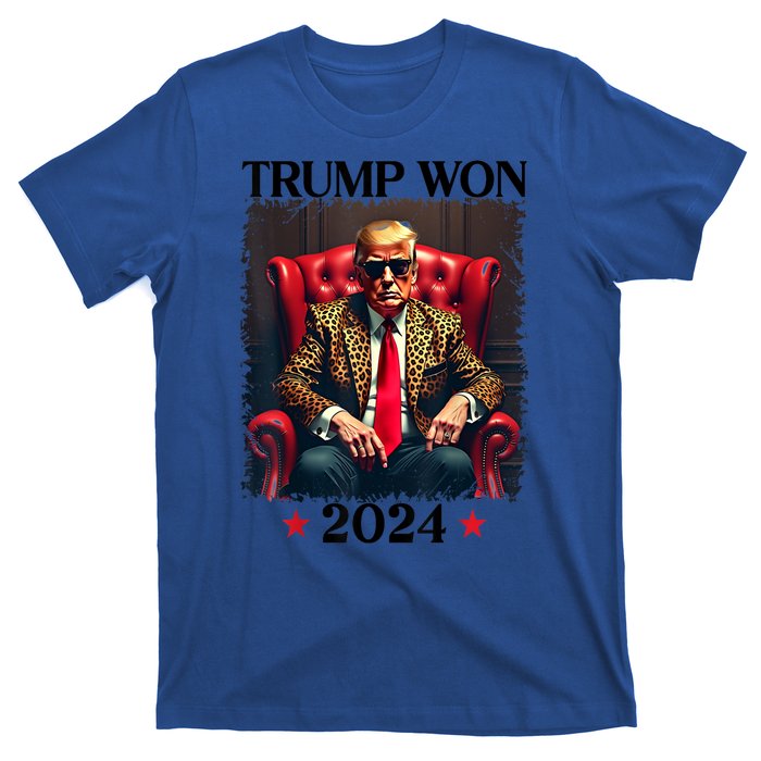 Trump Won 2024 Trump 47 Team Trump For Women Gift T-Shirt