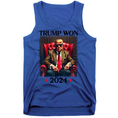 Trump Won 2024 Trump 47 Team Trump For Women Gift Tank Top