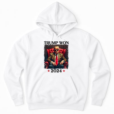 Trump Won 2024 Trump 47 Team Trump Hoodie