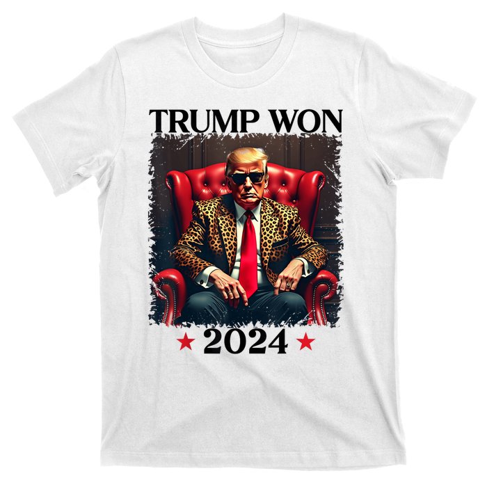 Trump Won 2024 Trump 47 Team Trump T-Shirt