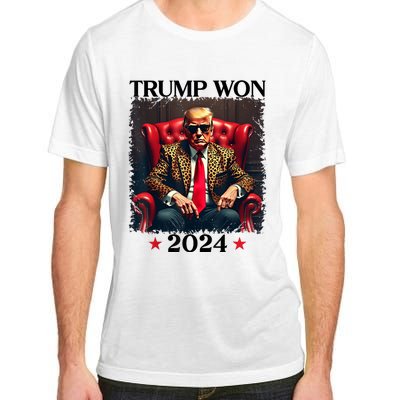 Trump Won 2024 Trump 47 Team Trump Adult ChromaSoft Performance T-Shirt