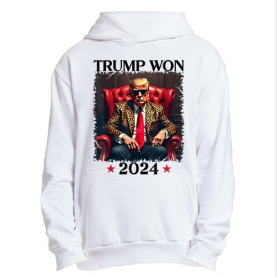 Trump Won 2024 Trump 47 Team Trump Urban Pullover Hoodie