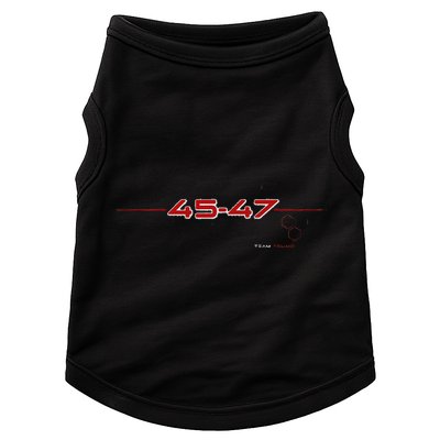 Trump Won 2024 Maga 45 47 Futuristic Team Trump Doggie Tank