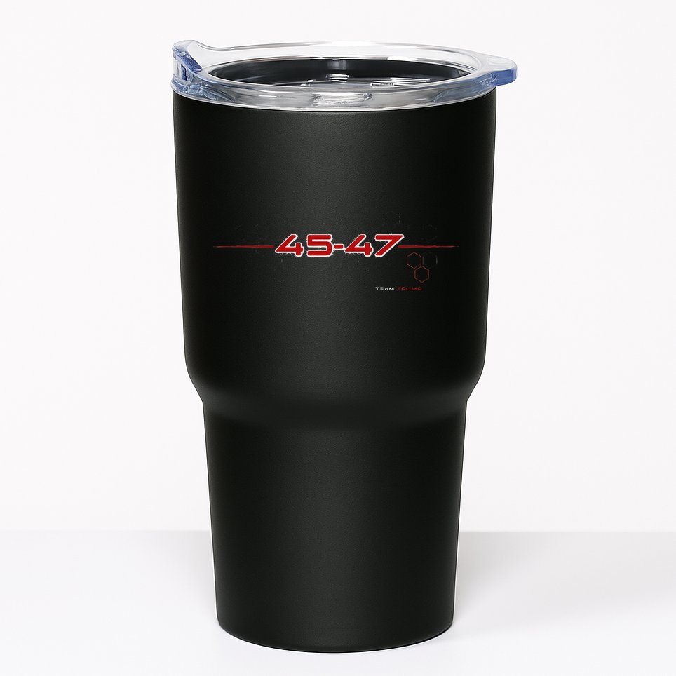 Trump Won 2024 Maga 45 47 Futuristic Team Trump Tumbler