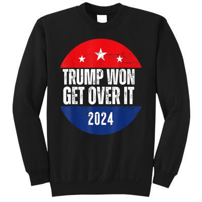 Trump Won 2024 Trump President Usa Election Trump Victory Gift Sweatshirt