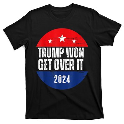 Trump Won 2024 Trump President Usa Election Trump Victory Gift T-Shirt