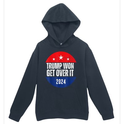 Trump Won 2024 Trump President Usa Election Trump Victory Gift Urban Pullover Hoodie