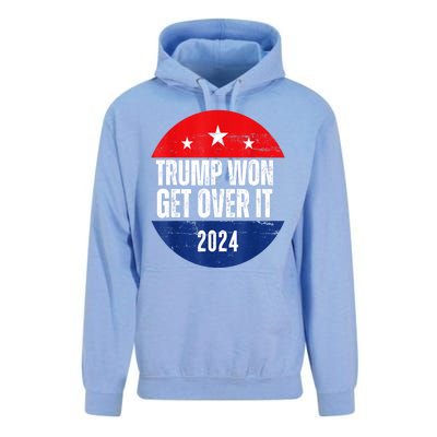 Trump Won 2024 Trump President Usa Election Trump Victory Gift Unisex Surf Hoodie