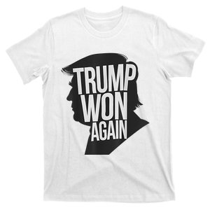 Trump Wins 2024 Election Trump Won 2024 T-Shirt