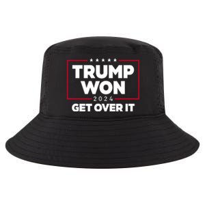 Trump Won 2024 Get Over It 47th President Cool Comfort Performance Bucket Hat