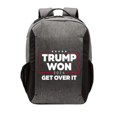 Trump Won 2024 Get Over It 47th President Vector Backpack